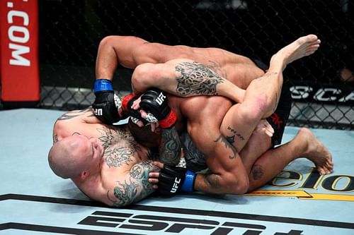 Anthony Smith submitted Devin Clark in last night's makeshift UFC main event