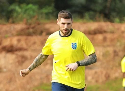 Gary Hooper cuts an isolated figure