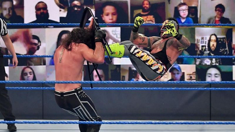 This is exactly how Rey Mysterio deserved to end this rivalry