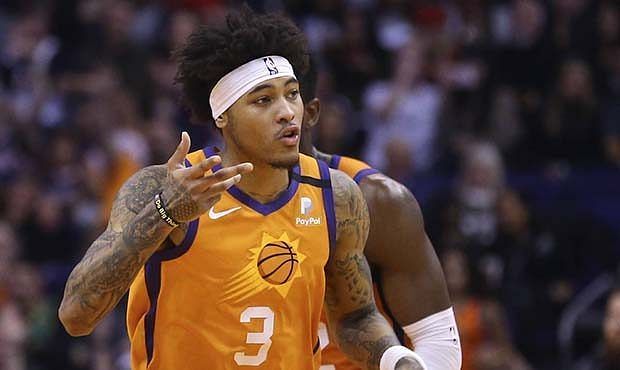 Kelly Oubre Jr. playing for the Phoenix Suns