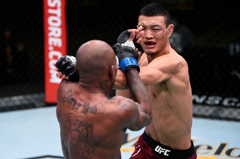 Su Mudaerji impressed in his first win in the UFC&#039;s Flyweight division