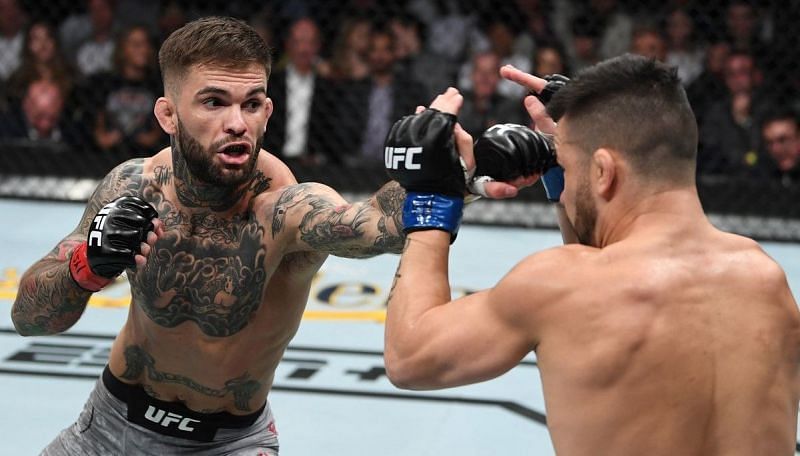 Cody Garbrandt (left)