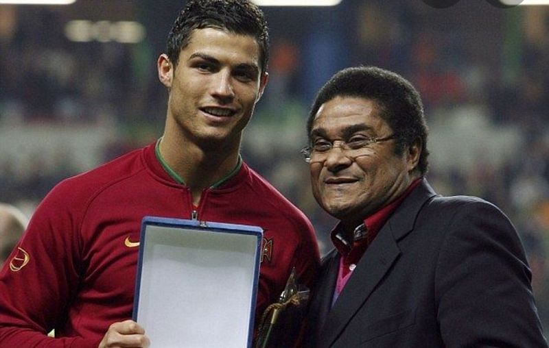 Eusebio and Ronaldo are two of Portugal&#039;s greatest players
