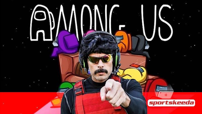 Dr Disrespect recently labelled Among Us a &#039;little 2D game&#039;