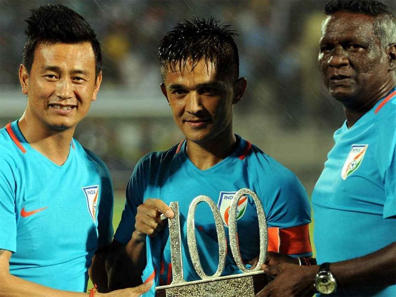 (From left) Bhaichung Bhutia, Sunil Chhetri and IM Vijayan have all played for East Bengal and Mohun Bagan