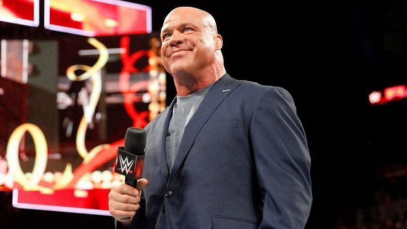 It would be interesting to see Kurt Angle back inside the WWE ring