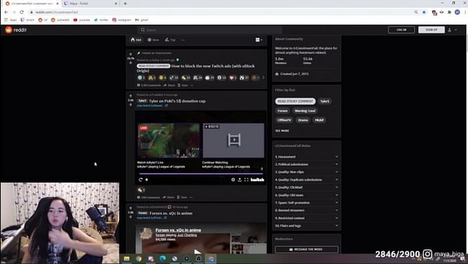 Its kind of stupid and sad': Twitch Streamer Maya Higa on Pokimane $5 donation cap and 'simps'