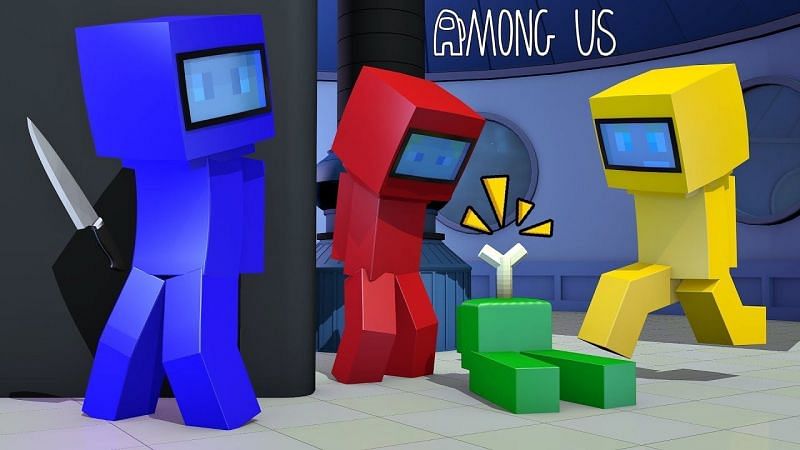 Among us minecraft addon