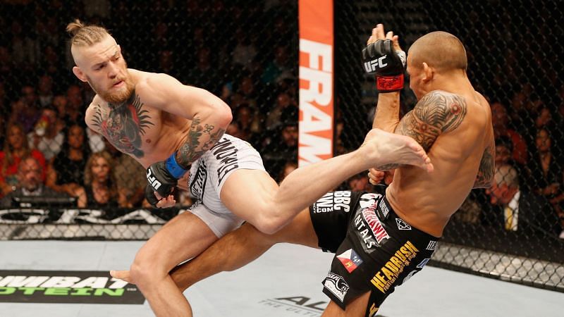 Conor McGregor defeated Duston at UFC 178