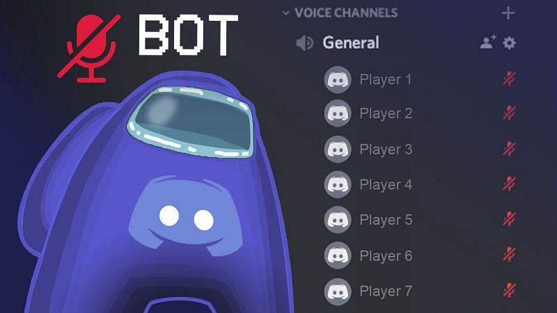 Among Us Discord Bot Auto Mute (Integration) 