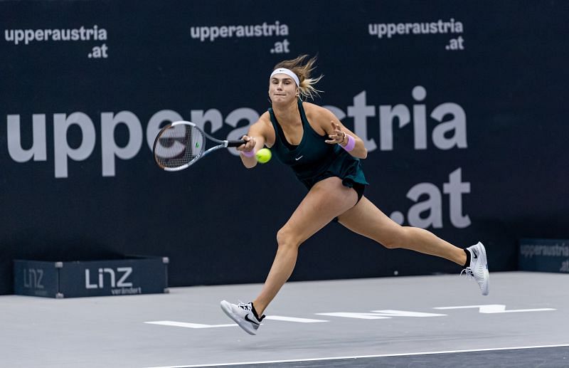 Aryna Sabalenka at Linz Open 2020