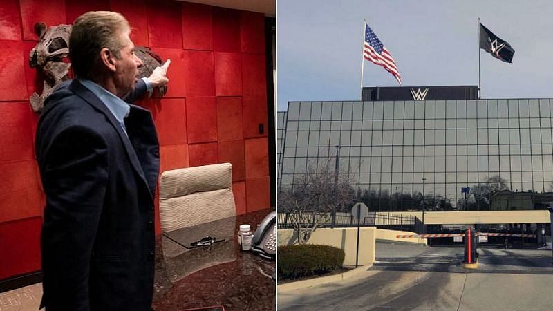 Vince McMahon; WWE headquarters