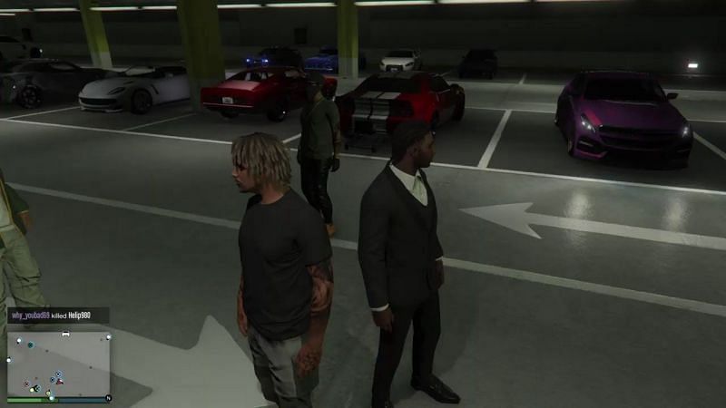 I started playing GTA V online with my friends and realized that