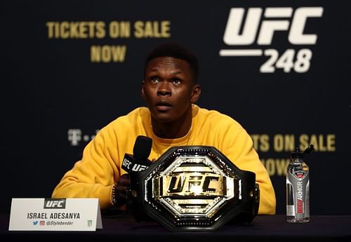 Israel Adesanya picked former UFC champ Demetrious Johnson as his GOAT