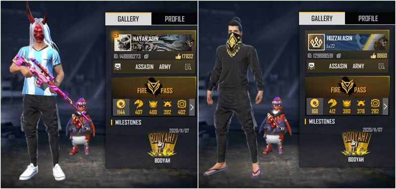 Assassins ARMY&#039;s Free Fire ID, stats, K/D ratio and more