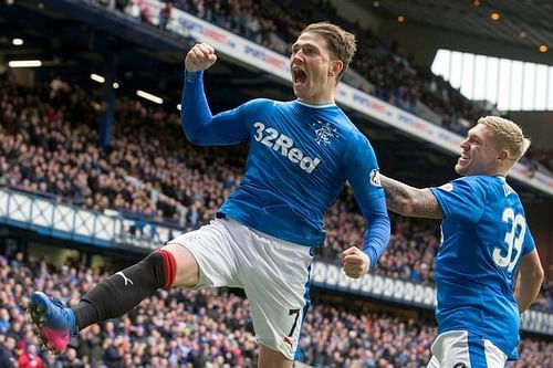 Joe Garner at Rangers