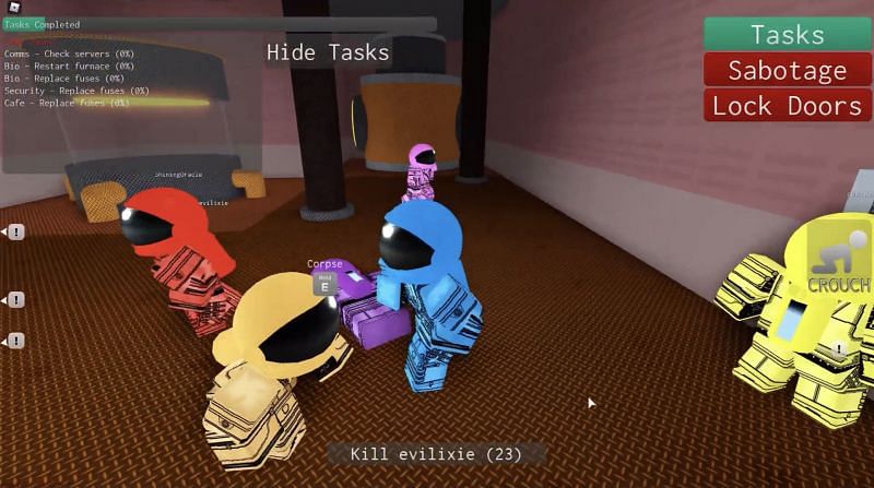 BASE DO AMONG US  Roblox 