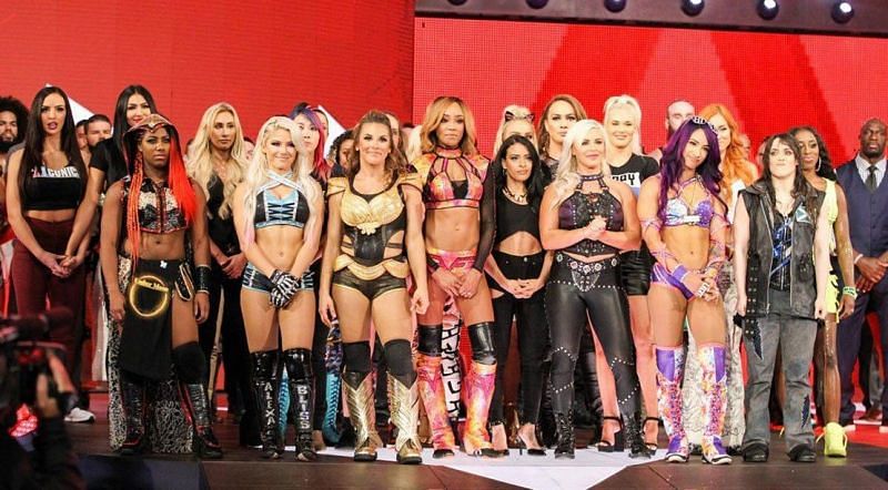 The WWE women&#039;s division