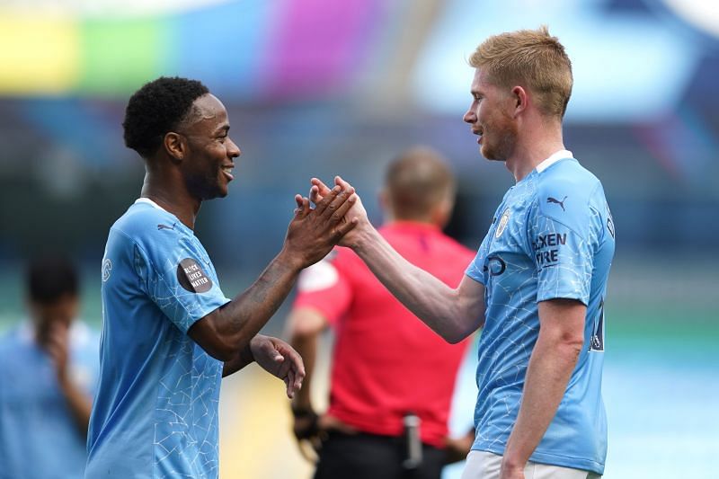Sterling and De Bruyne are important players for Manchester City