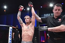 Cris Cyborg congratulates JP Buys on new UFC contract