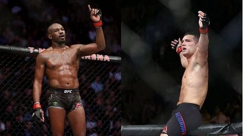 Jon Jones and Chris Weidman