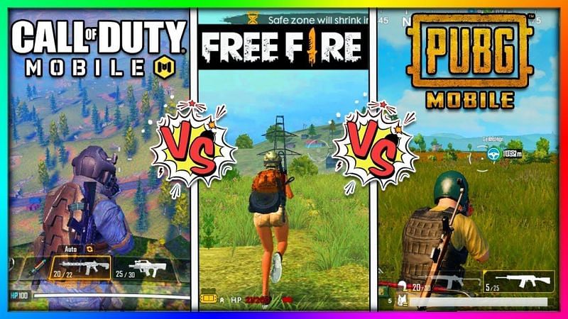 COD Mobile vs. PUBG Mobile vs. Garena FreeFire (2021 Battle Royale  Review/Comparison)