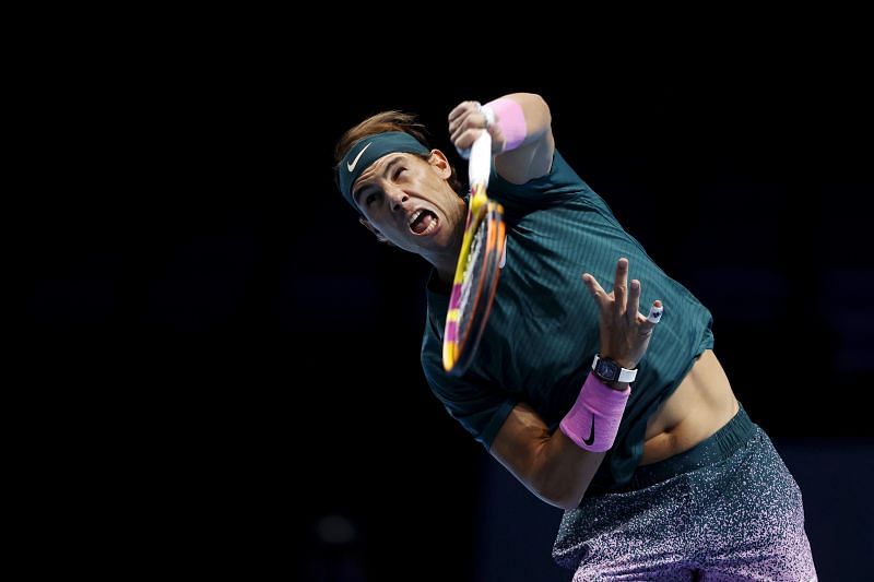 Rafael Nadal at the 2020 ATP Finals