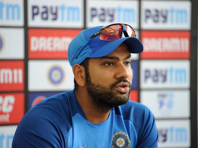 Rohit Sharma is currently working on his left hamstring at the NCA