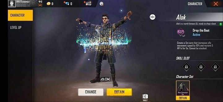 Free Fire character DJ Alok: Unlock price, ability, and more