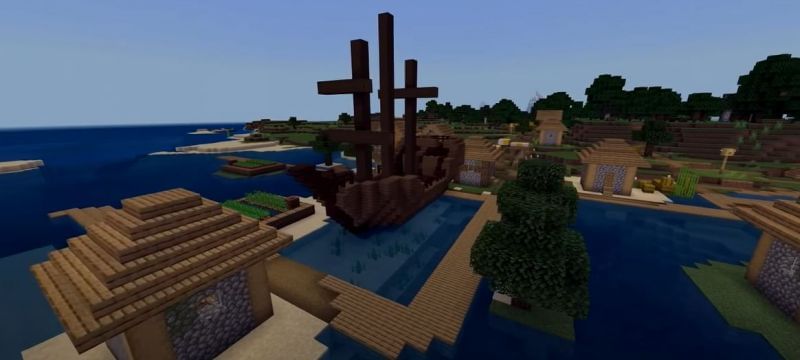 Top 5 Minecraft Exposed Shipwreck Seeds For Bedrock Edition