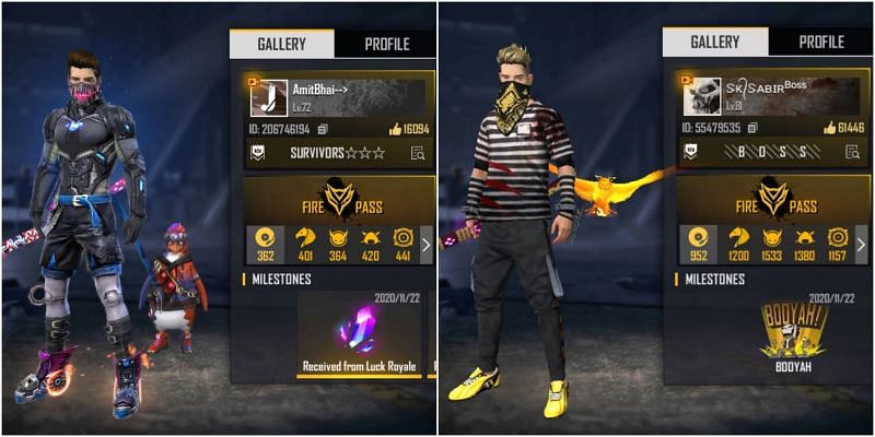 RUOK FF's Free Fire ID, stats, K/D ratio and more