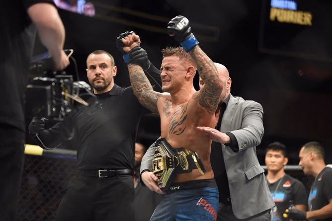 UFC Lightweight Dustin Poirier comments on Tony Ferguson vs. Charles Oliveira bout: ‘That’s a fun fight!’
