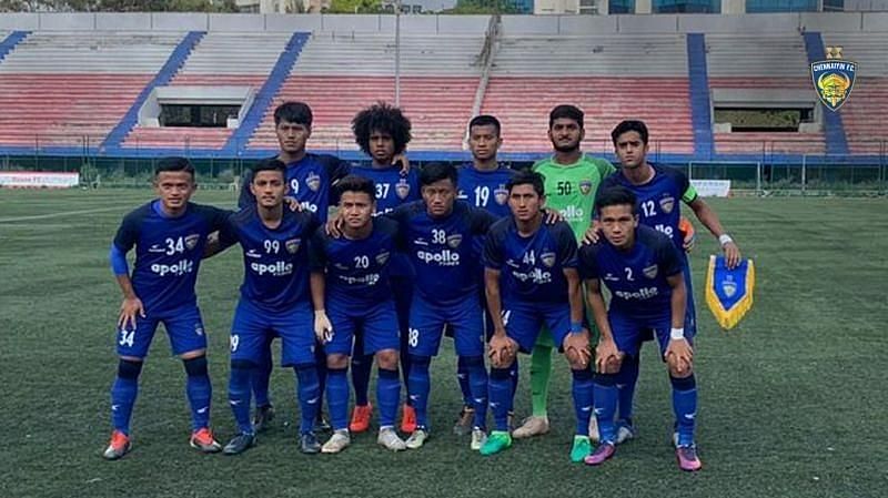 BY Revanth - Goalkeeper (2nd row, 2nd from right)