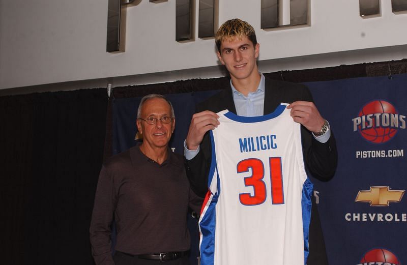 Milicic played for six NBA teams.