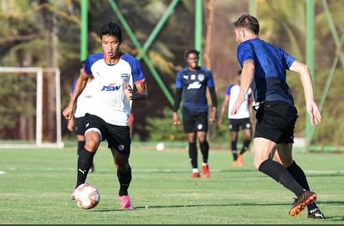 Bengaluru FC plin training