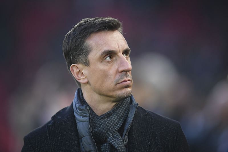 Gary Neville slammed Manchester United&#039;s transfer policy after their 1-0 loss to Arsenal on Sunday