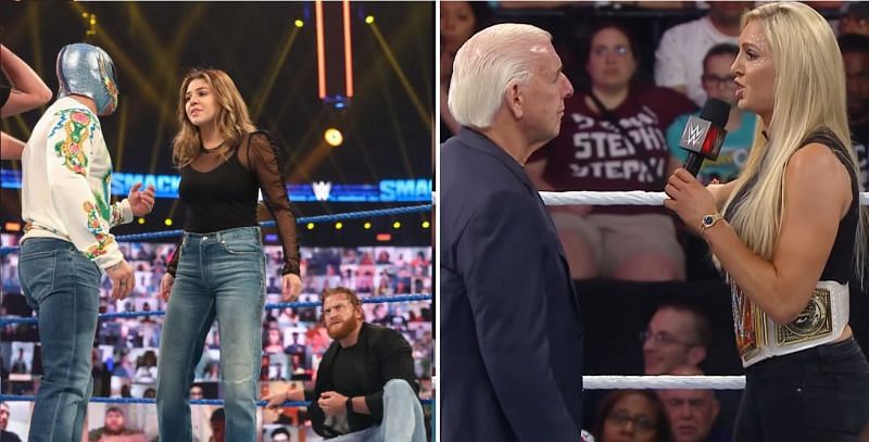 Aalyah and Charlotte both defied their fathers on WWE TV