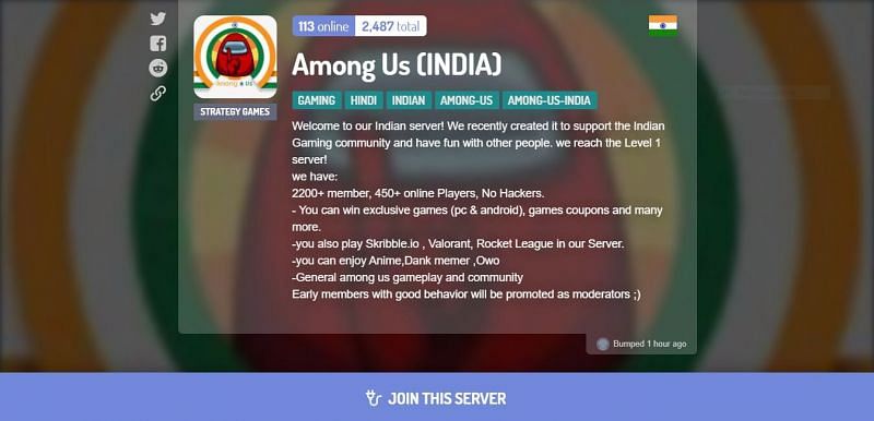 5 Best Among Us Indian Discord Servers