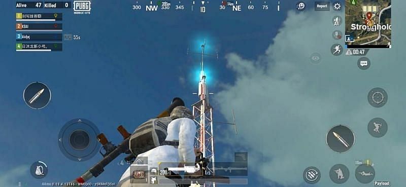 The communication tower in PUBG Mobile Lite (Image via BGR India)