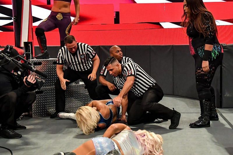 Mandy Rose sustained a serious injury on WWE RAW