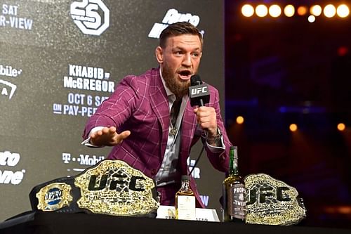 Former UFC double champion Conor McGregor 