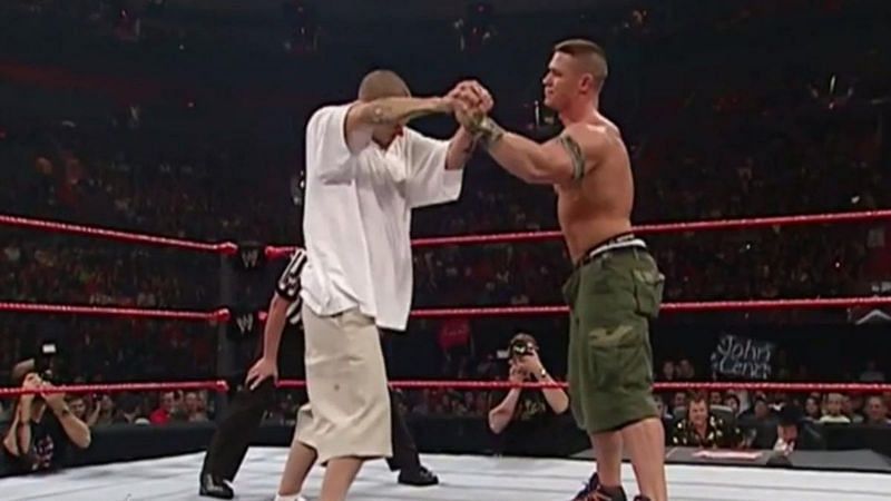 Kevin Federline and John Cena