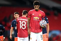 Manchester United manager Solskjaer explains why Marcus Rashford played on the right-wing