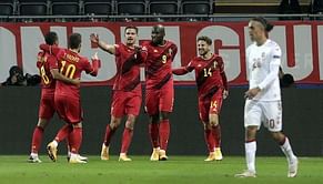 Belgium 4-2 Denmark: Belgium player ratings as Romelu Lukaku brace puts Red Devils into last four | UEFA Nations League 2020-21