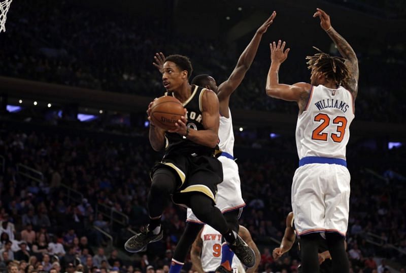 DeMar DeRozan vs New York Knicks