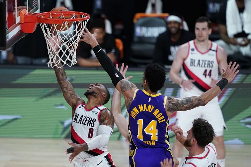 Los Angeles Lakers v Portland Trail Blazers - Game Three