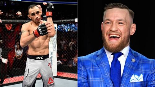 Tony Ferguson and Conor McGregor 