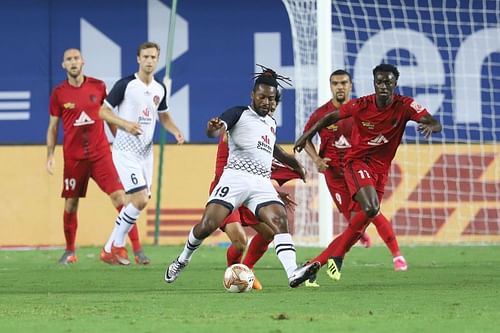 Jacques Maghoma scored the first ISL goals for SC East Bengal (Courtesy: ISL)