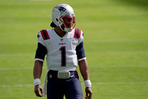 New England Patriots quarterback Cam Newton