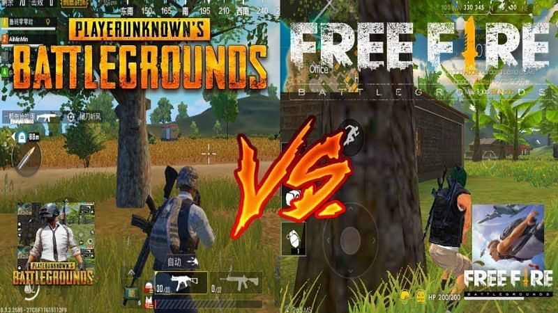 Free Fire vs PUBG Mobile: Which game is better for ...